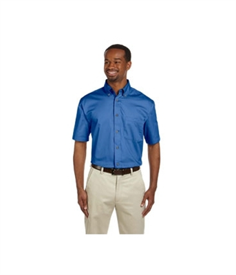 Mens Short Sleeve Twill Shirt