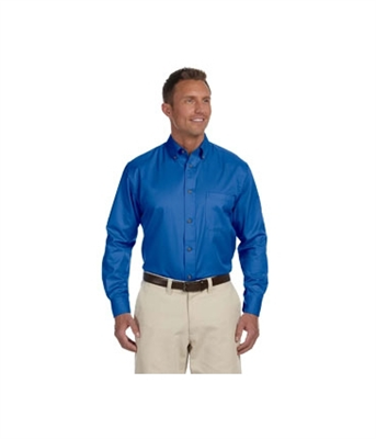 Mens Long Sleeve Twill Shirt